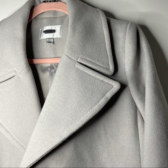 grey double breasted coat - EVERNEW MELBOURNE (H&M) - Picture 6 of 8